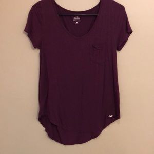 Hollister flowy shirt!
